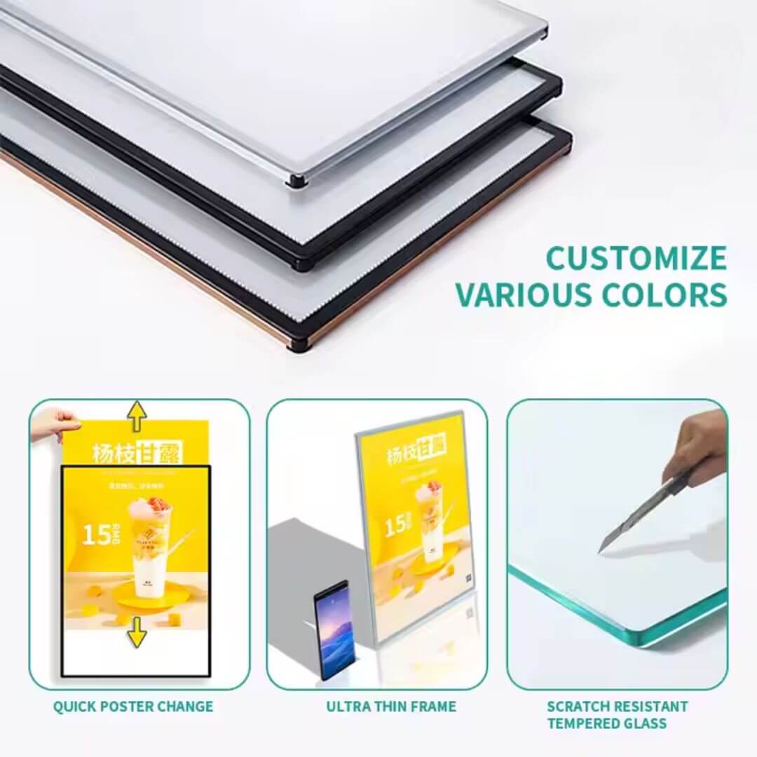 PANEL LED PARA PUBLICIDAD 60 x 90cm