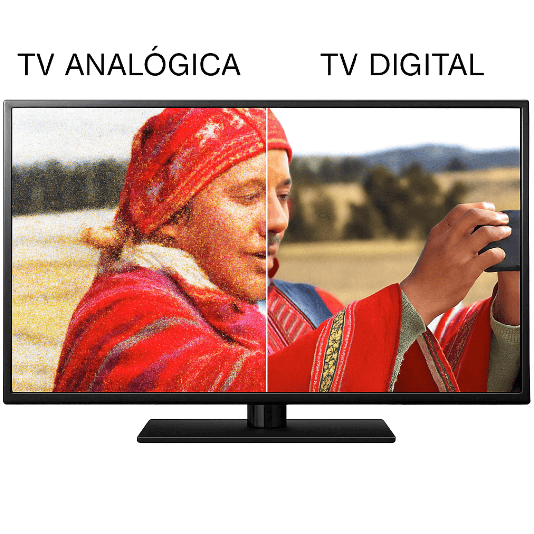 Sintonizador con Antena TV Full HD 2 en 1