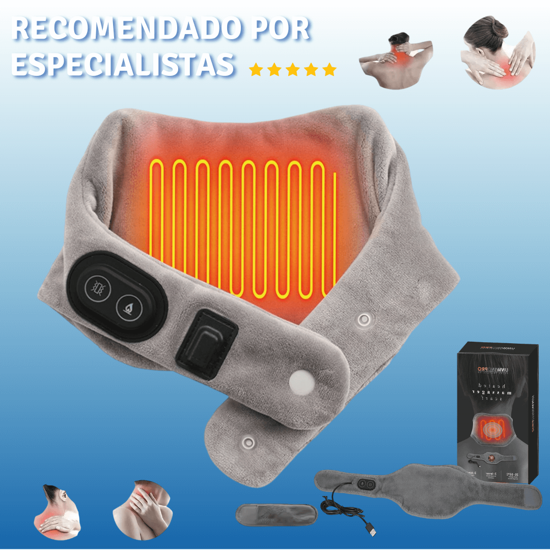 Masajeador térmica de cuello 3 velocidades