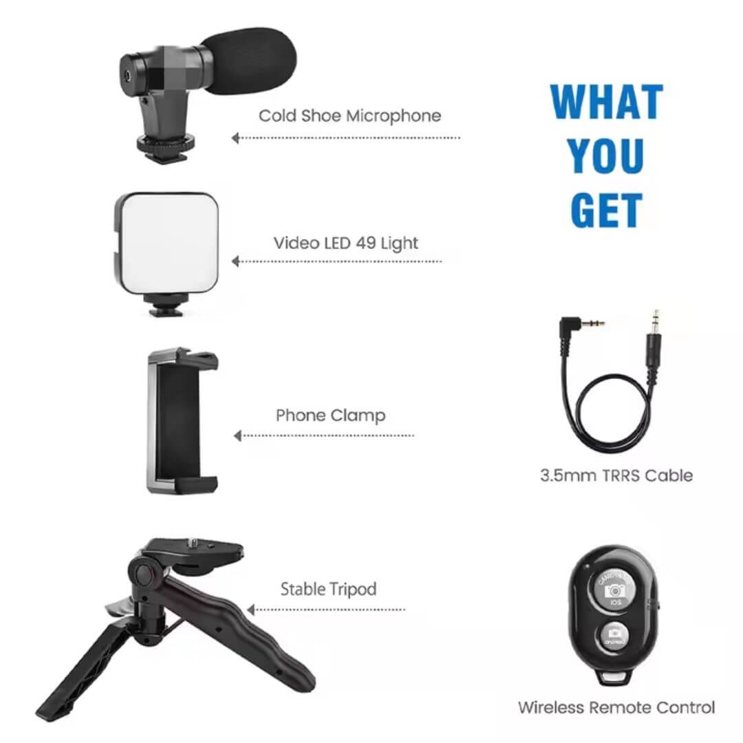 KIT GRABACIÓN DE CONTENIDO