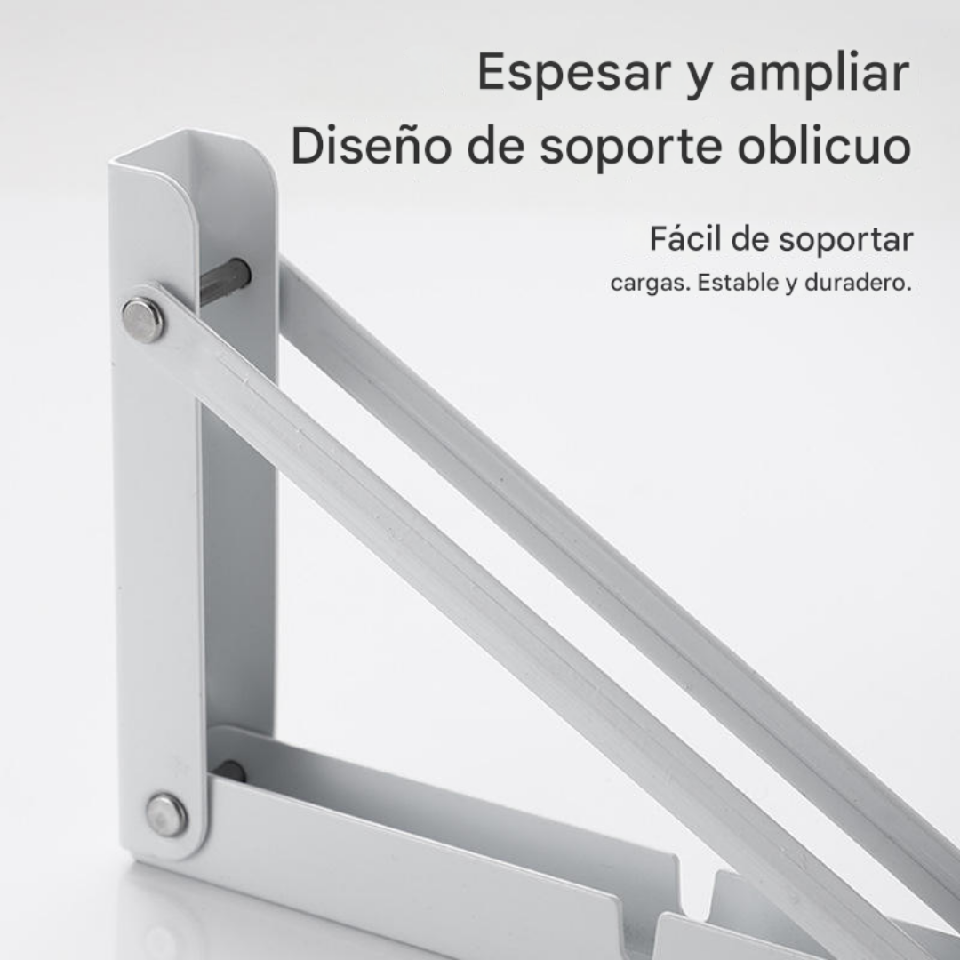 4 Soportes Plegables Para Repisas