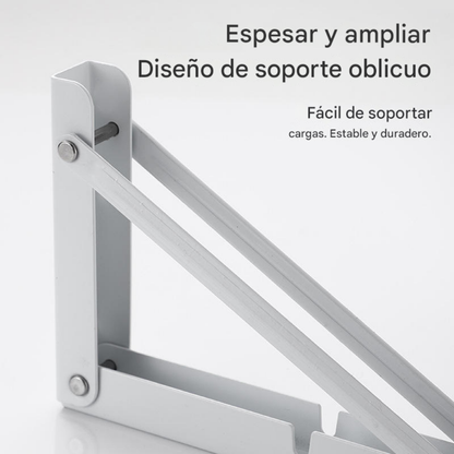 4 Soportes Plegables Para Repisas
