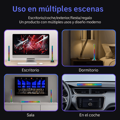 Barras RGB Automáticas Rítmicas