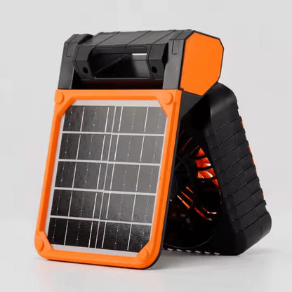 Ventilador Solar Portátil Power Bank 30hrs