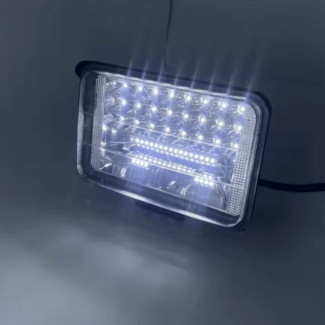 2 FAROS LED POTENTES 6 PULGADAS