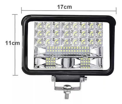 2 FAROS LED POTENTES 6 PULGADAS