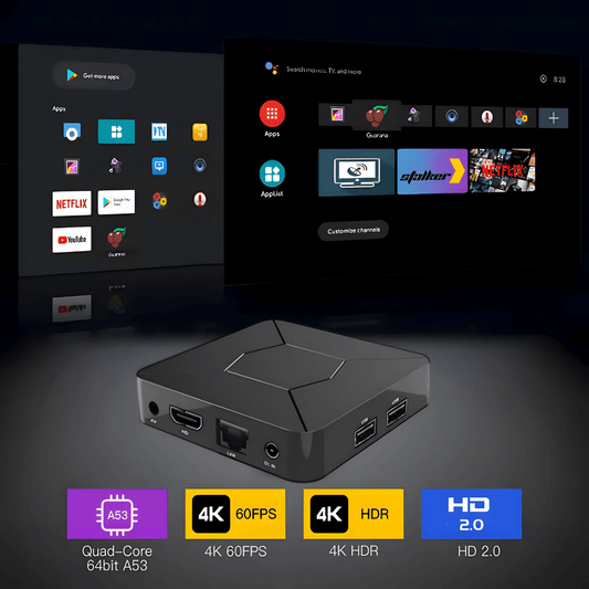 TV BOX Android (4K) Alta Resolucion